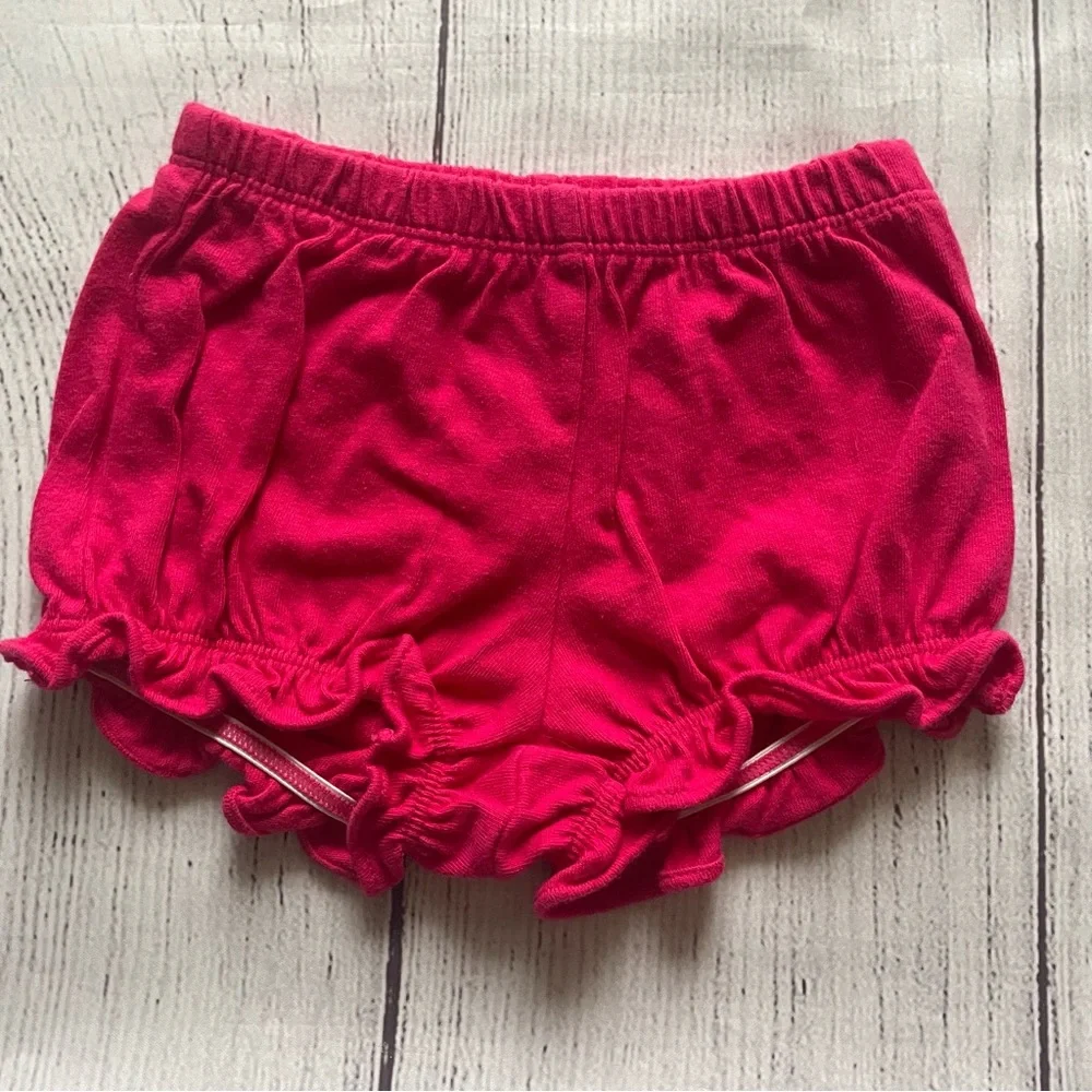 Gymboree Sunset Glow Pink Shorts Size 6-12 months
